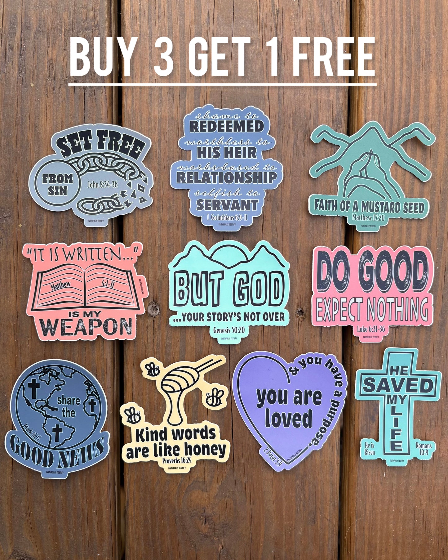 Set Free Sticker