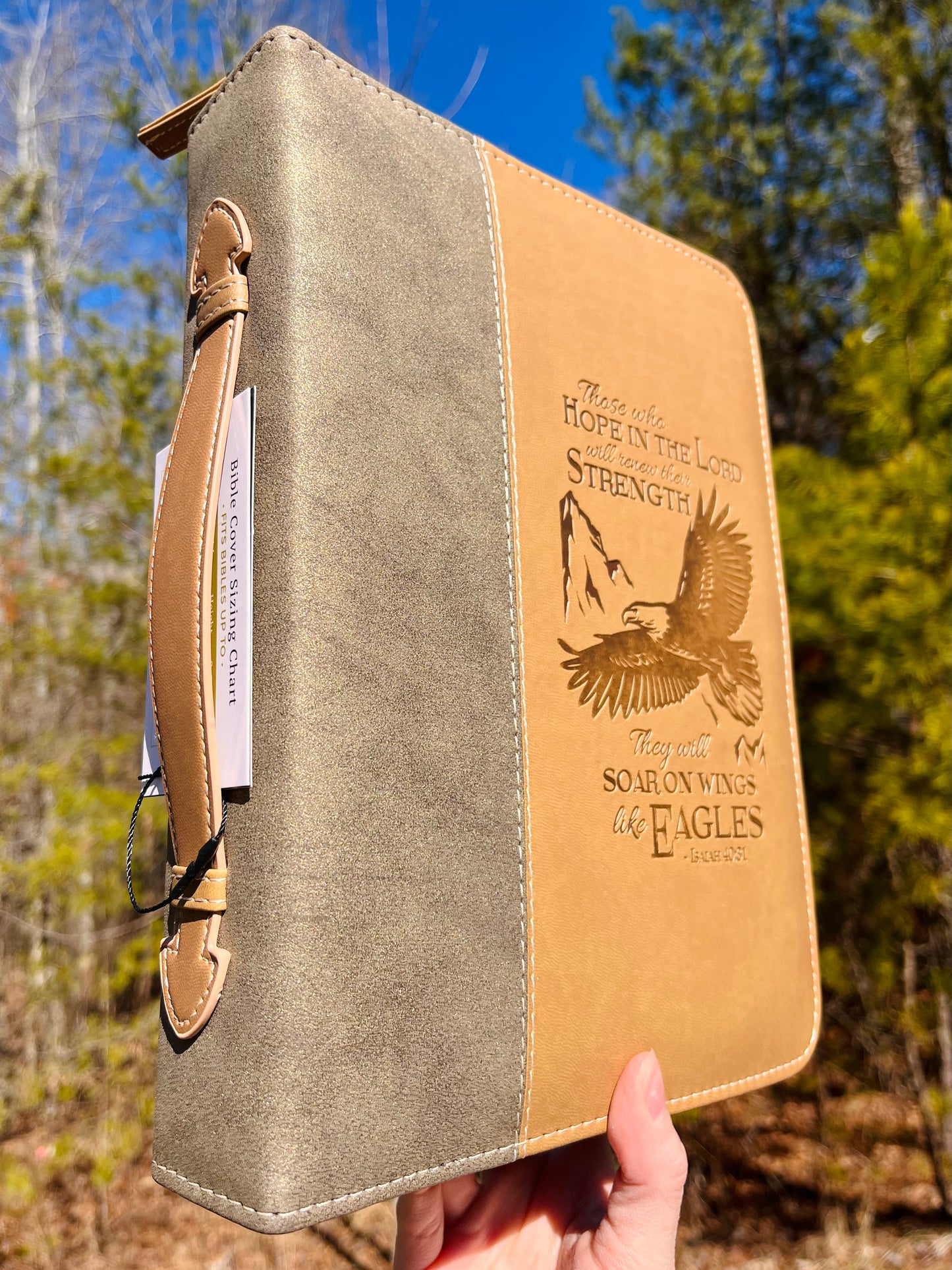 Soar On Wings Like Eagles Bible Case