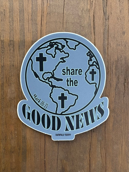 Good News Sticker