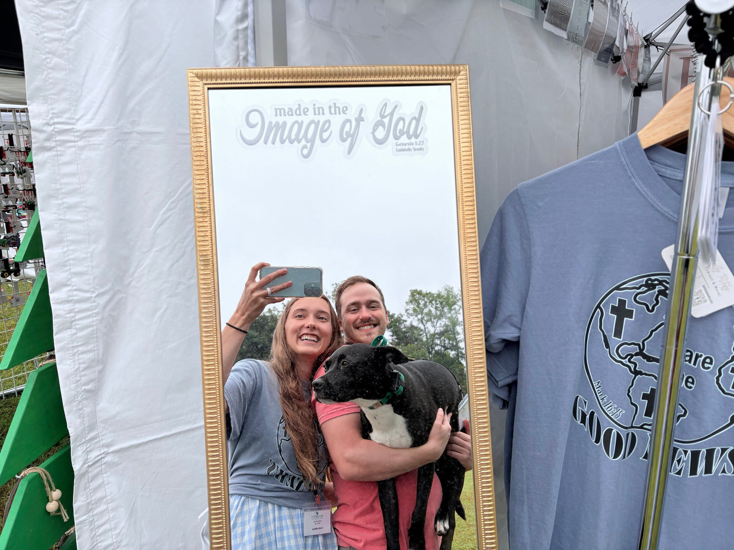 Image of God Mirror Sticker