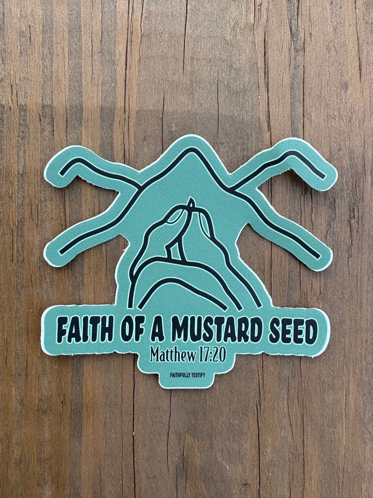 Mustard Seed Sticker