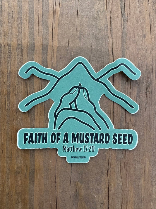 Mustard Seed Sticker