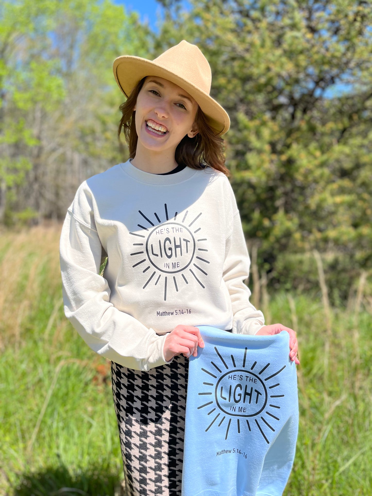 Light in Me Sweatshirt CLEARANCE