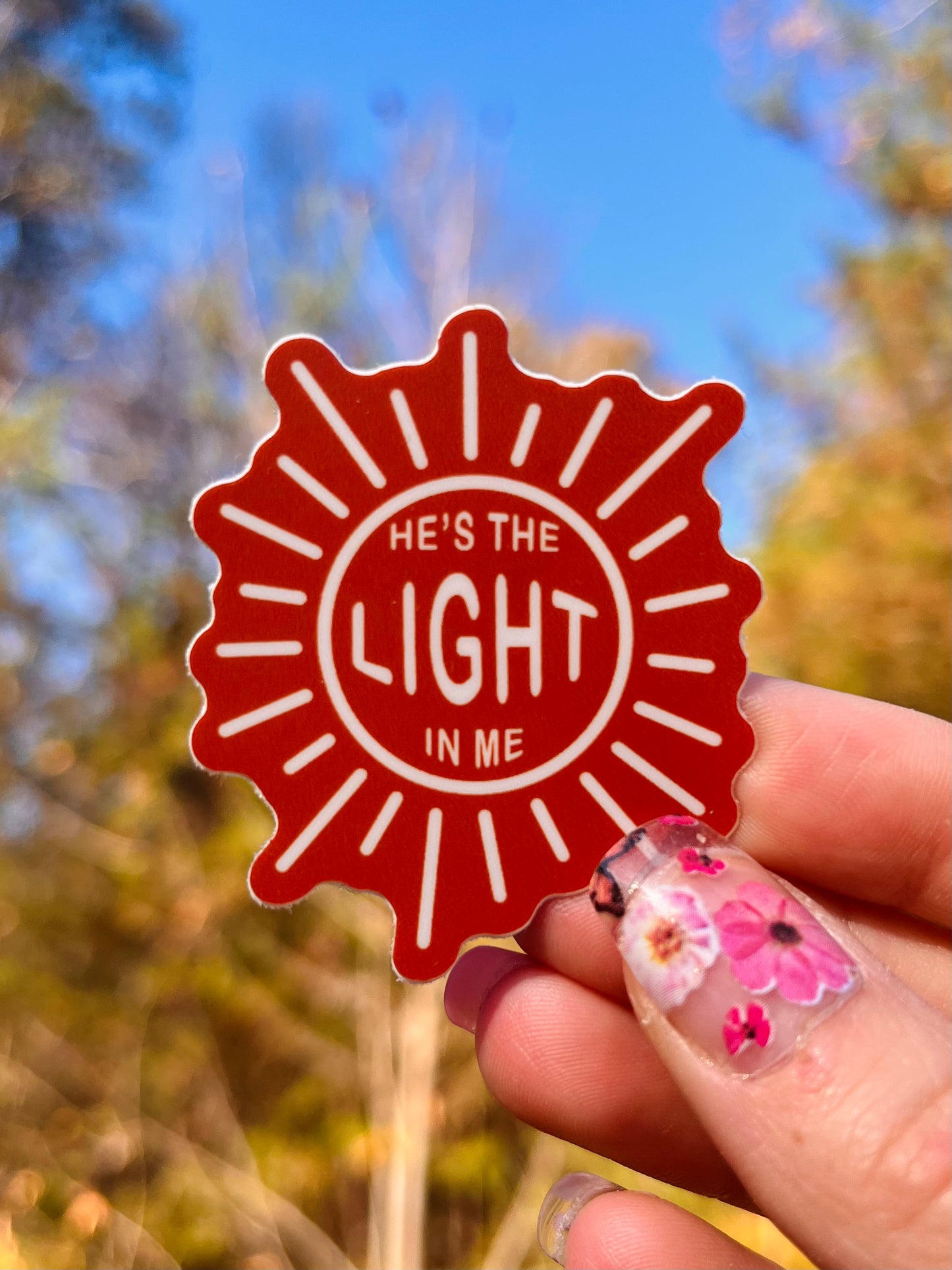 Light in Me Sticker