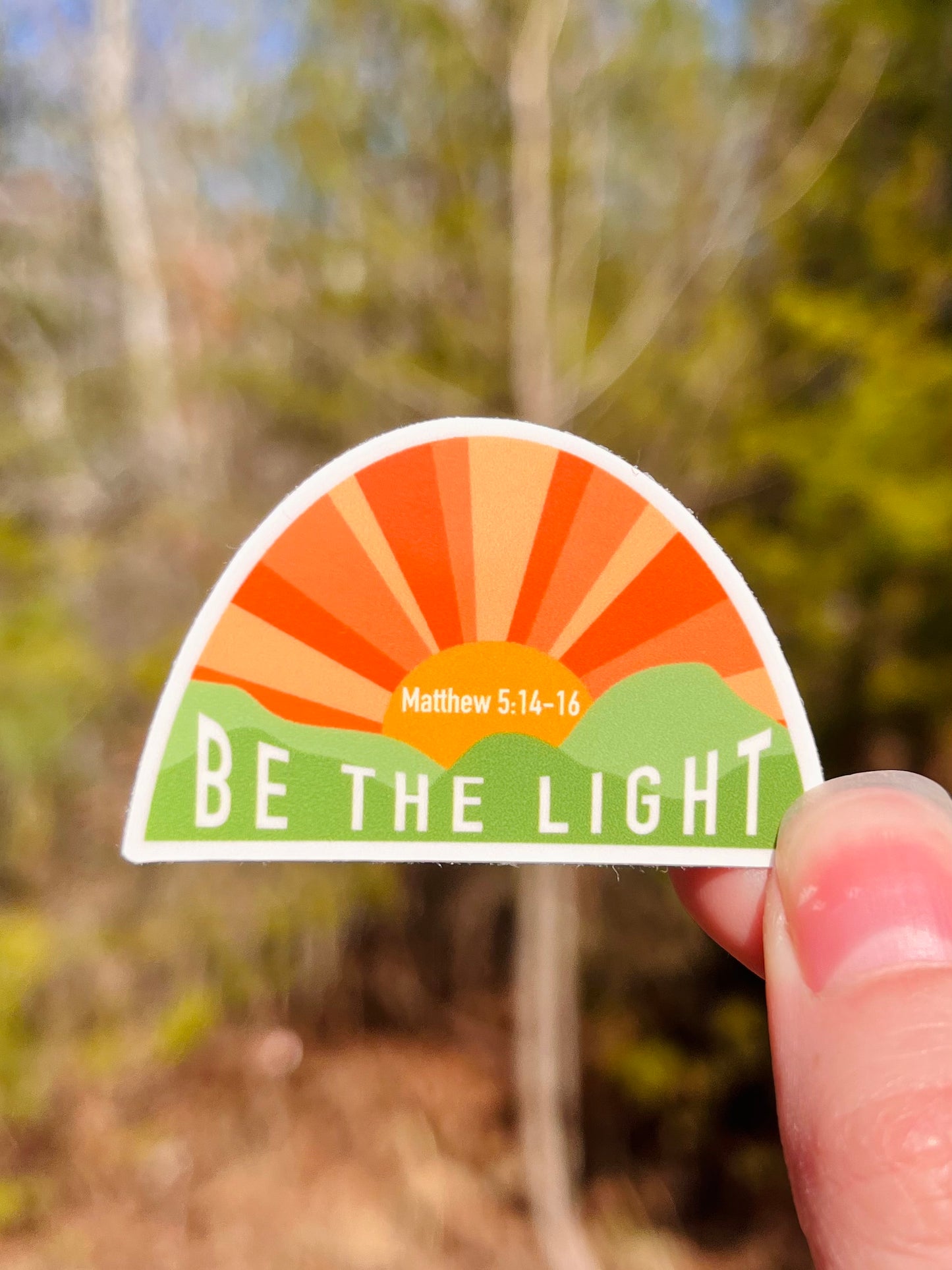 Be the Light Sticker