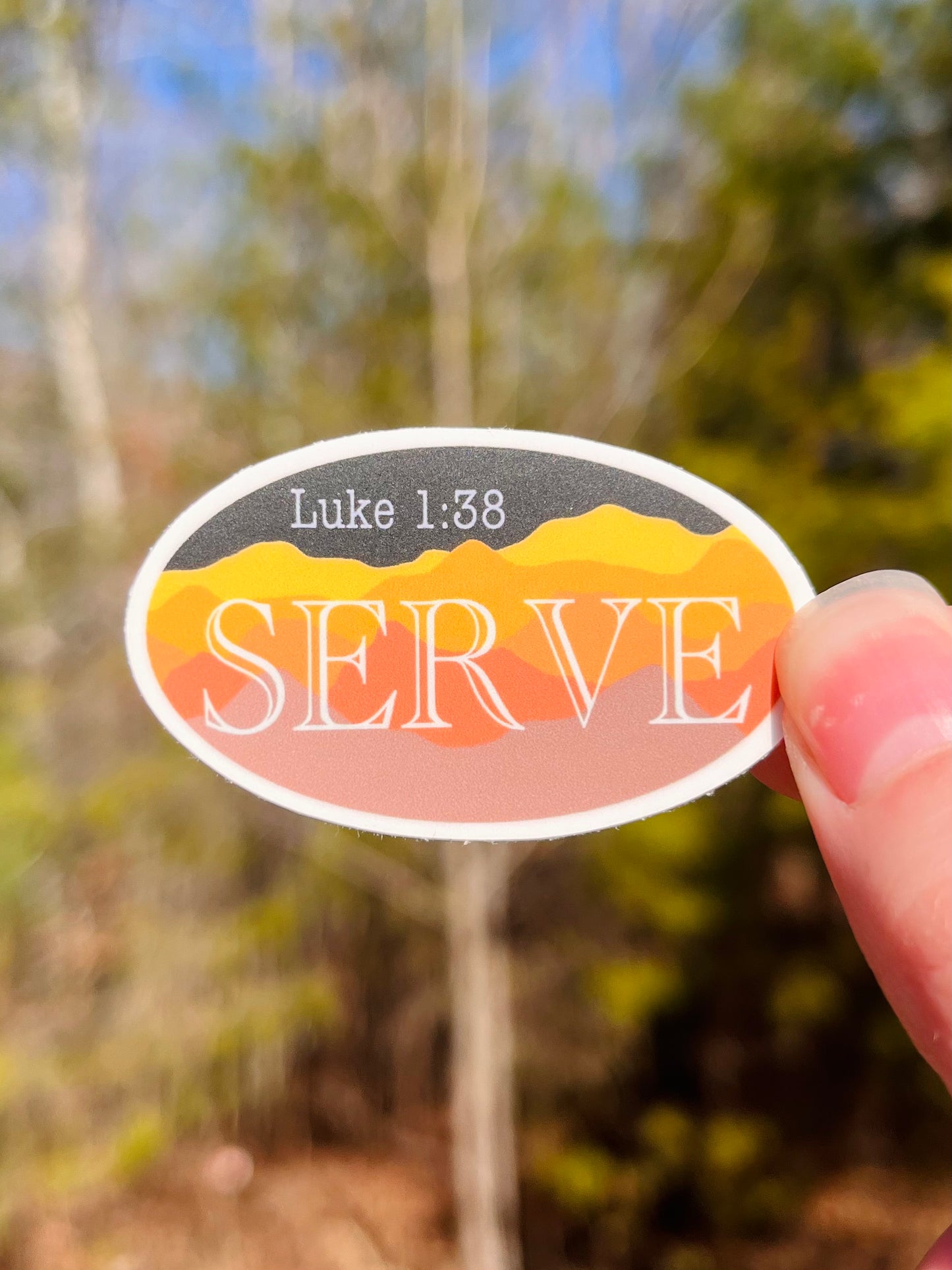 Serve Sticker