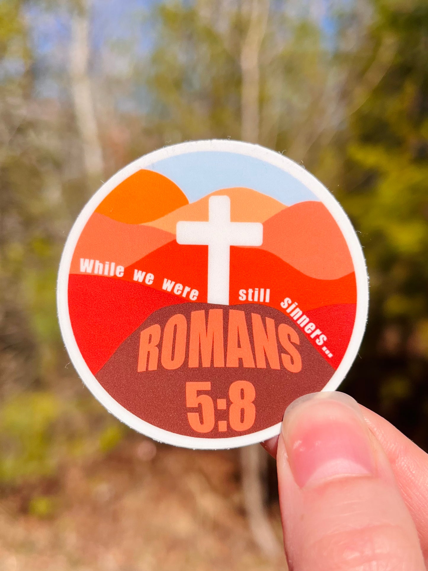 While We Were Sinners Sticker